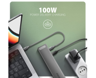 Axagon HMC-10HLS USB-C 5Gbps LONGER 9in1 hub - 1485450 - zdjęcie 8